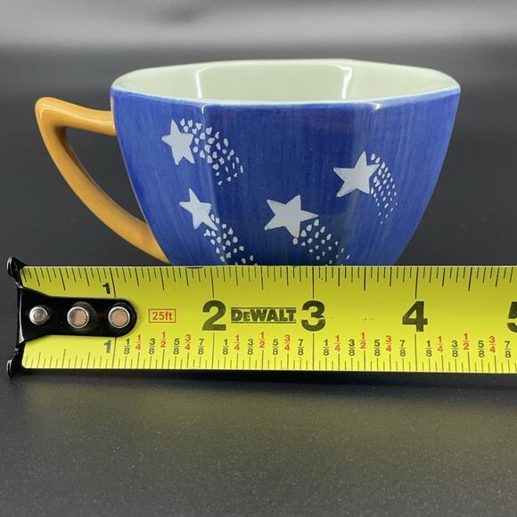 Pfaltzgraff Villa Della Luna Rare Teacup 2004 Dancing w/the Moon Kolpen/Tiegreen - Picture 3 of 7